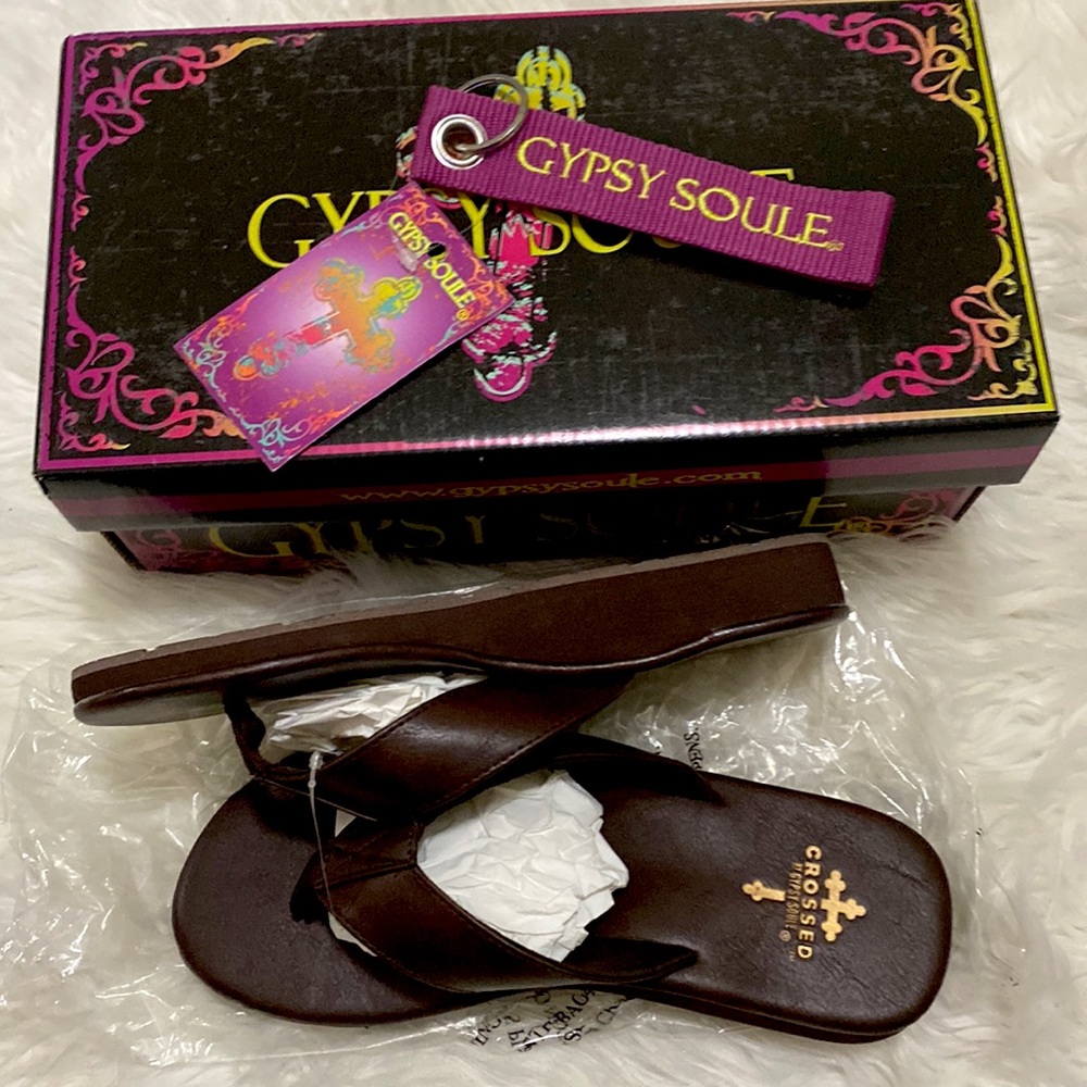 Gypsy Soule, sandals, size 7